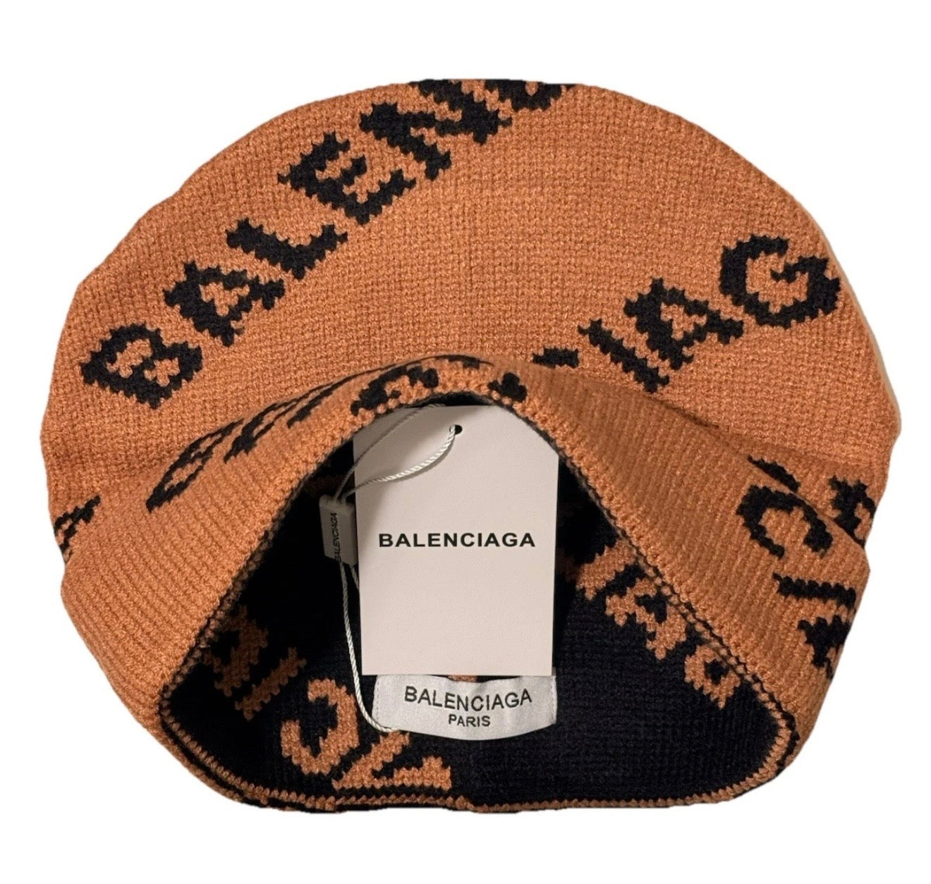 Balenciaga all over black& red Beanie