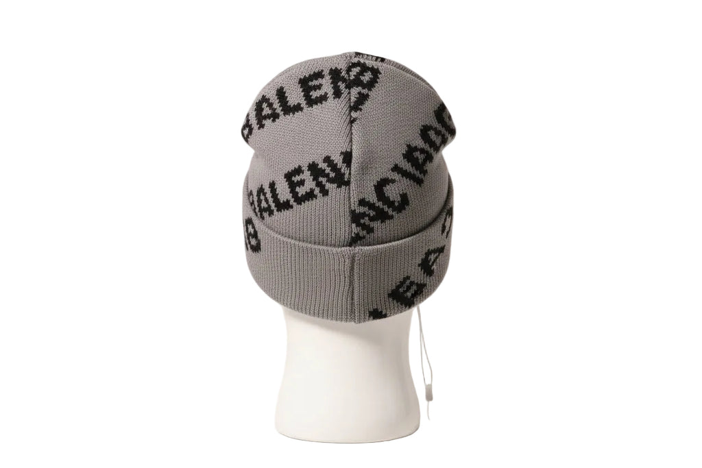 Balenciaga all over black& red Beanie