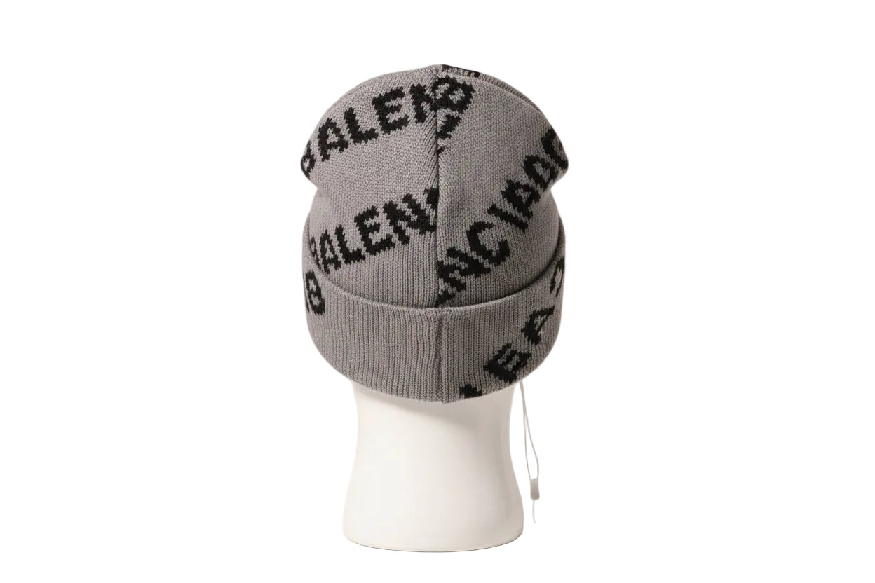 Balenciaga all over black& red Beanie