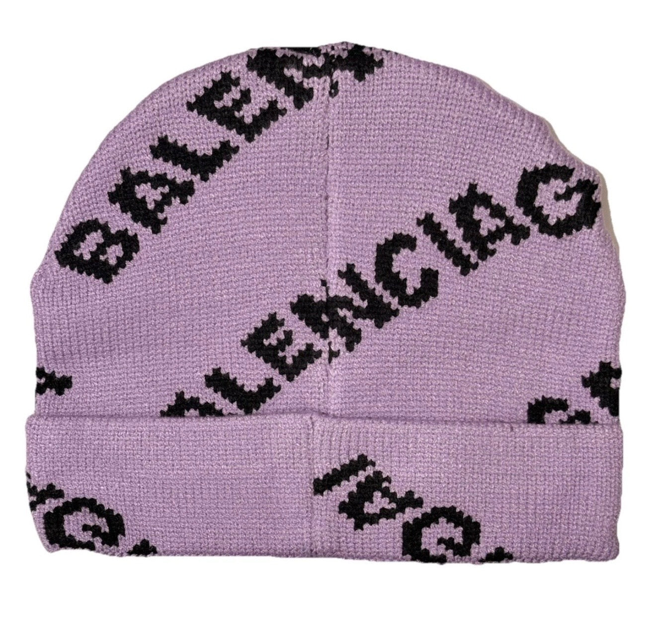 Balenciaga all over black& red Beanie