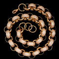 CUSTOM 14k solid gold customized Cuban chain