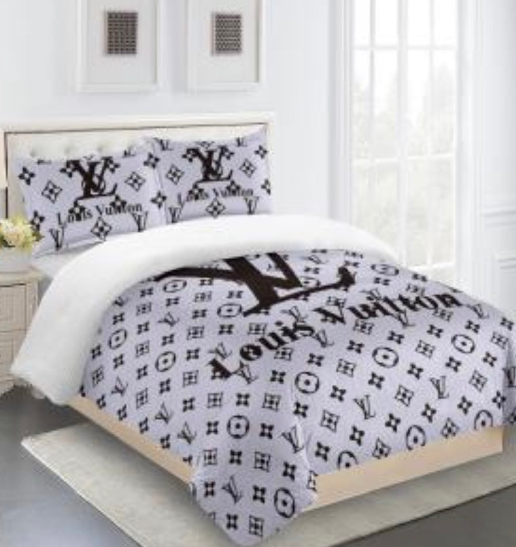 Louis Vuitton COMFORTER  Bed Set one duvet cover sheet with 2 pillow cases