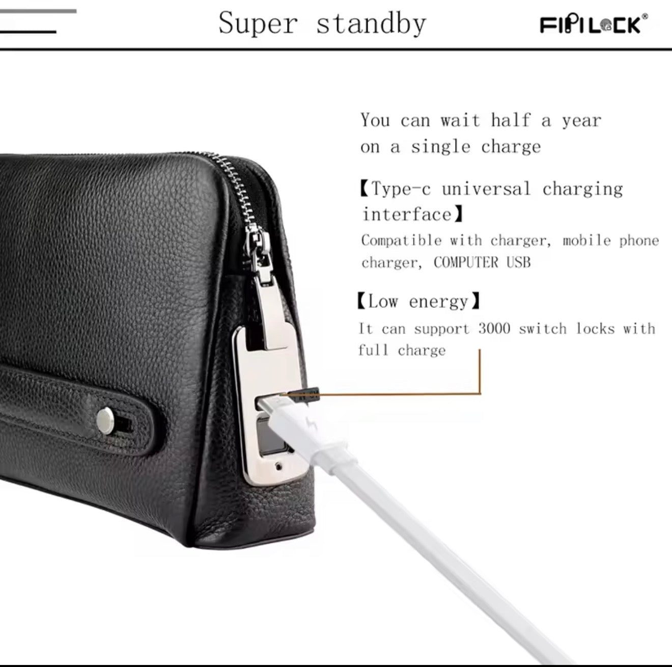 FINGER PRINT MEN/WOMEN PURSE