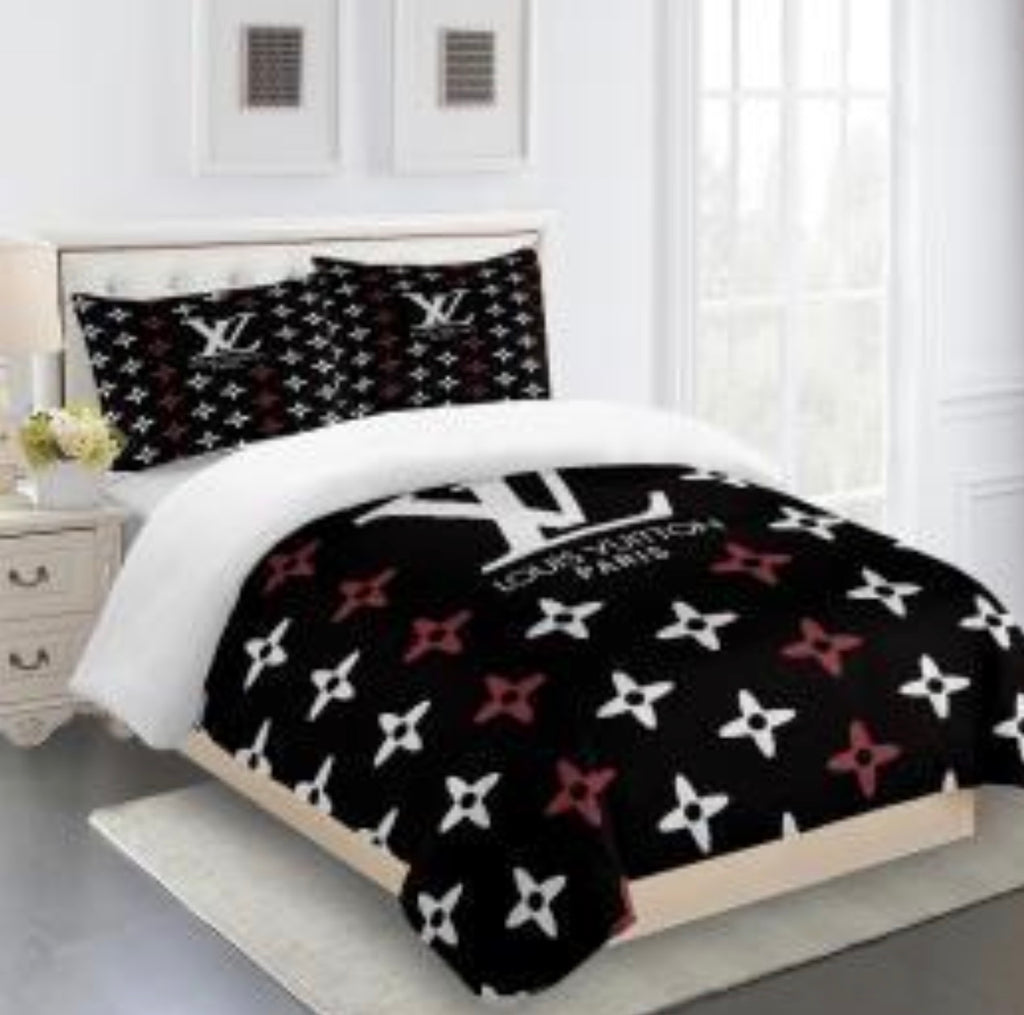 Louis Vuitton COMFORTER  Bed Set one duvet cover sheet with 2 pillow cases