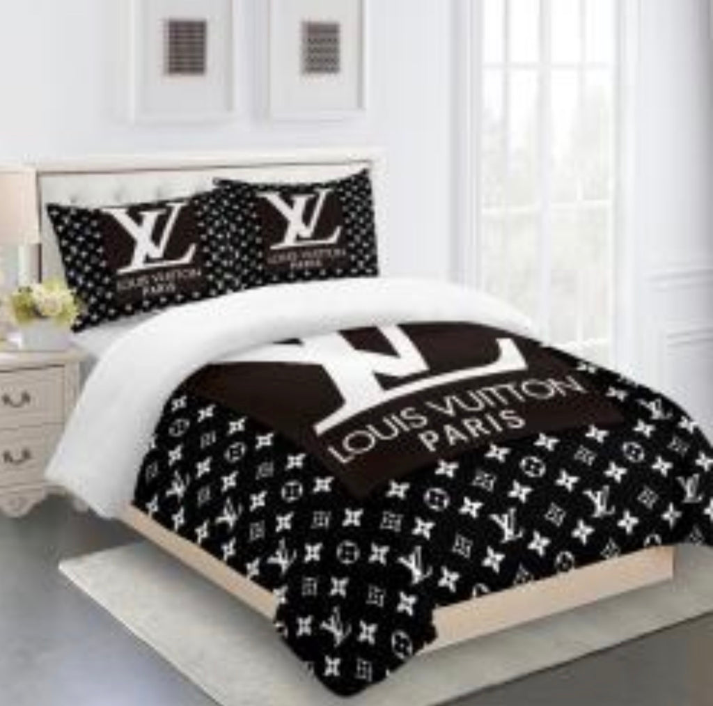 Louis Vuitton COMFORTER  Bed Set one duvet cover sheet with 2 pillow cases