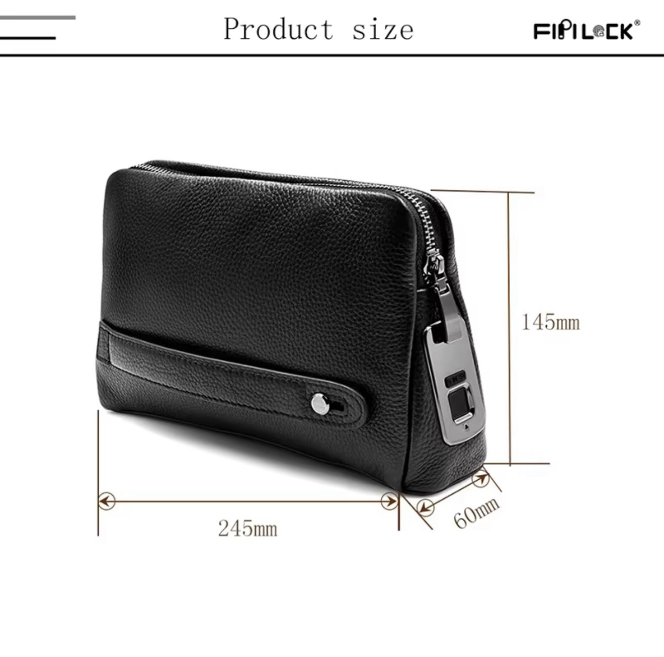 FINGER PRINT MEN/WOMEN PURSE