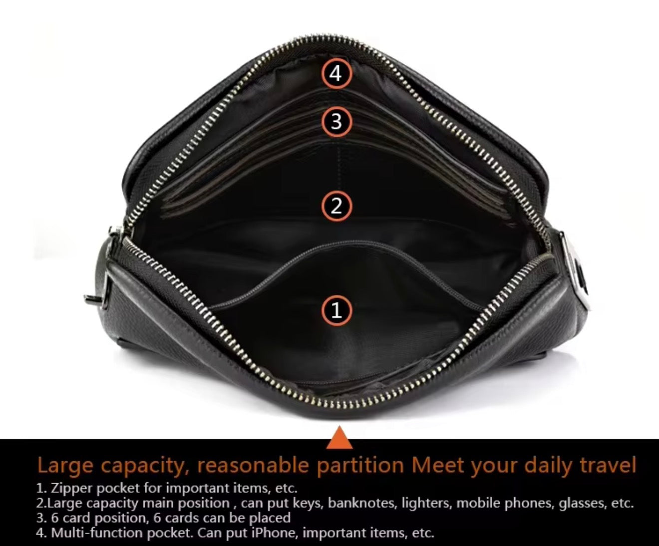 FINGER PRINT MEN/WOMEN PURSE