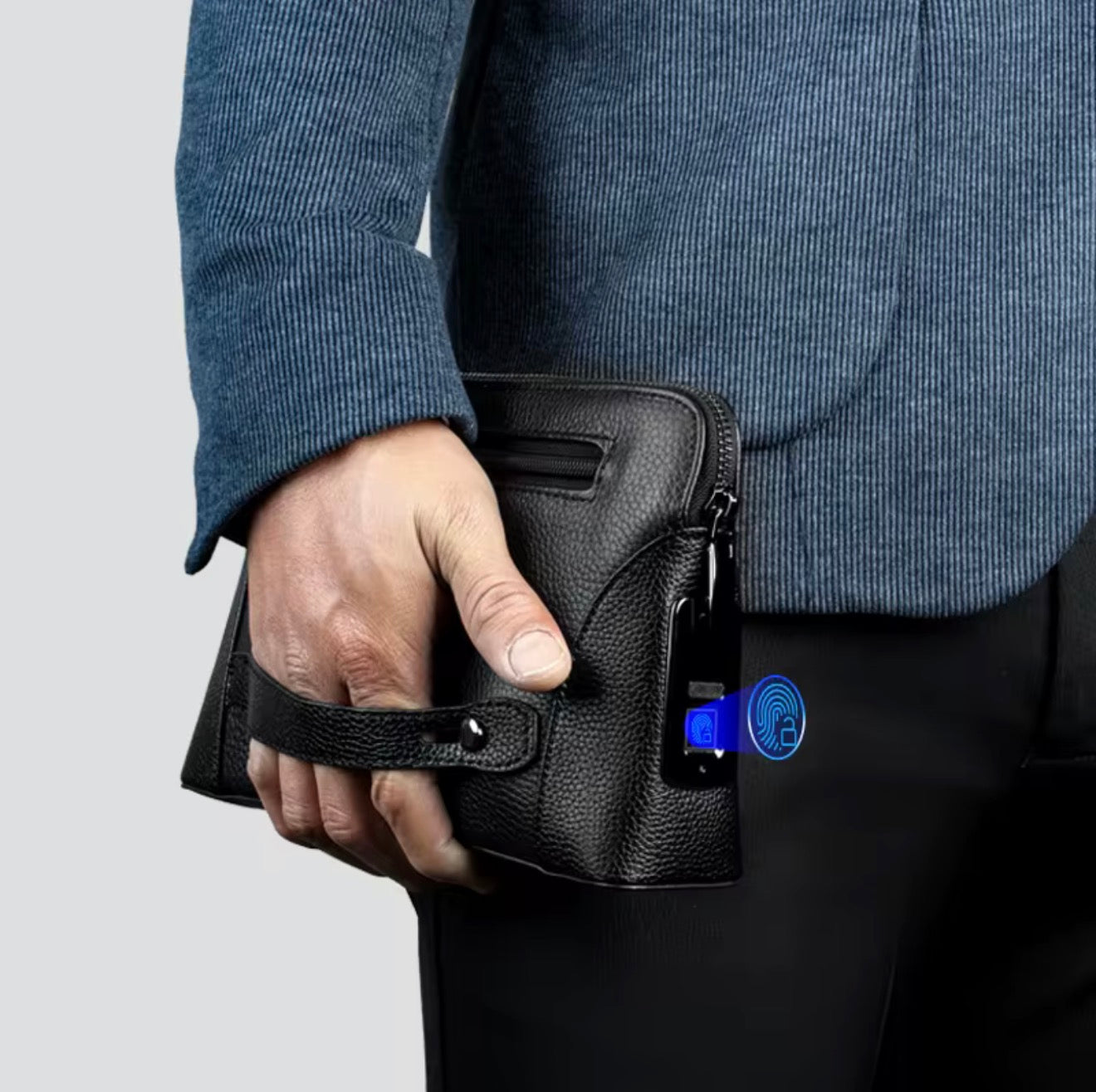 FINGER PRINT MEN/WOMEN PURSE