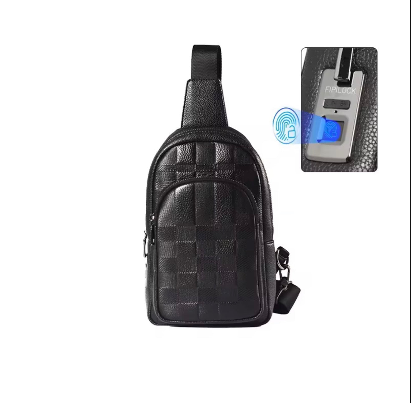 FINGER PRINT MEN/WOMEN PURSE