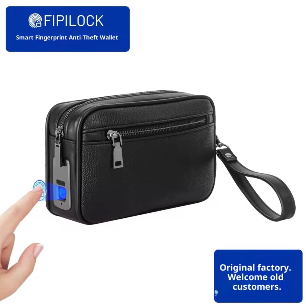 FINGER PRINT MEN/WOMEN PURSE