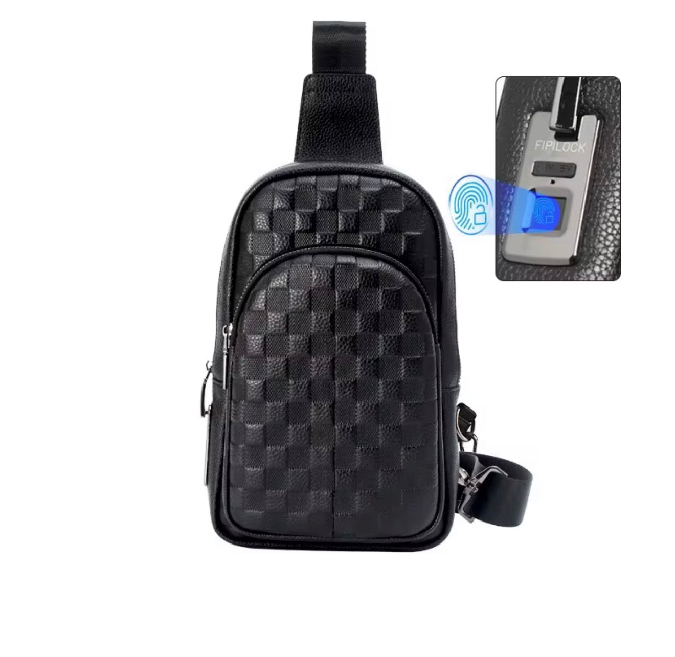 FINGER PRINT MEN/WOMEN PURSE