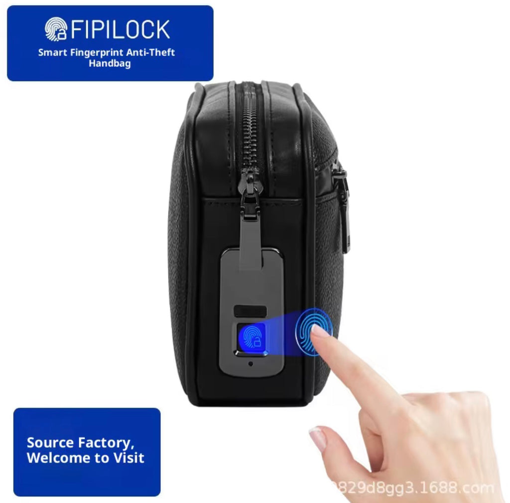 FINGER PRINT MEN/WOMEN PURSE