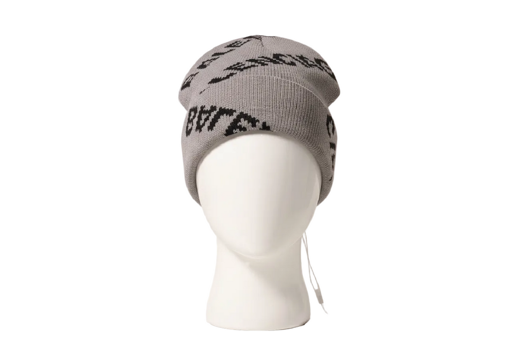 Balenciaga all over black& red Beanie