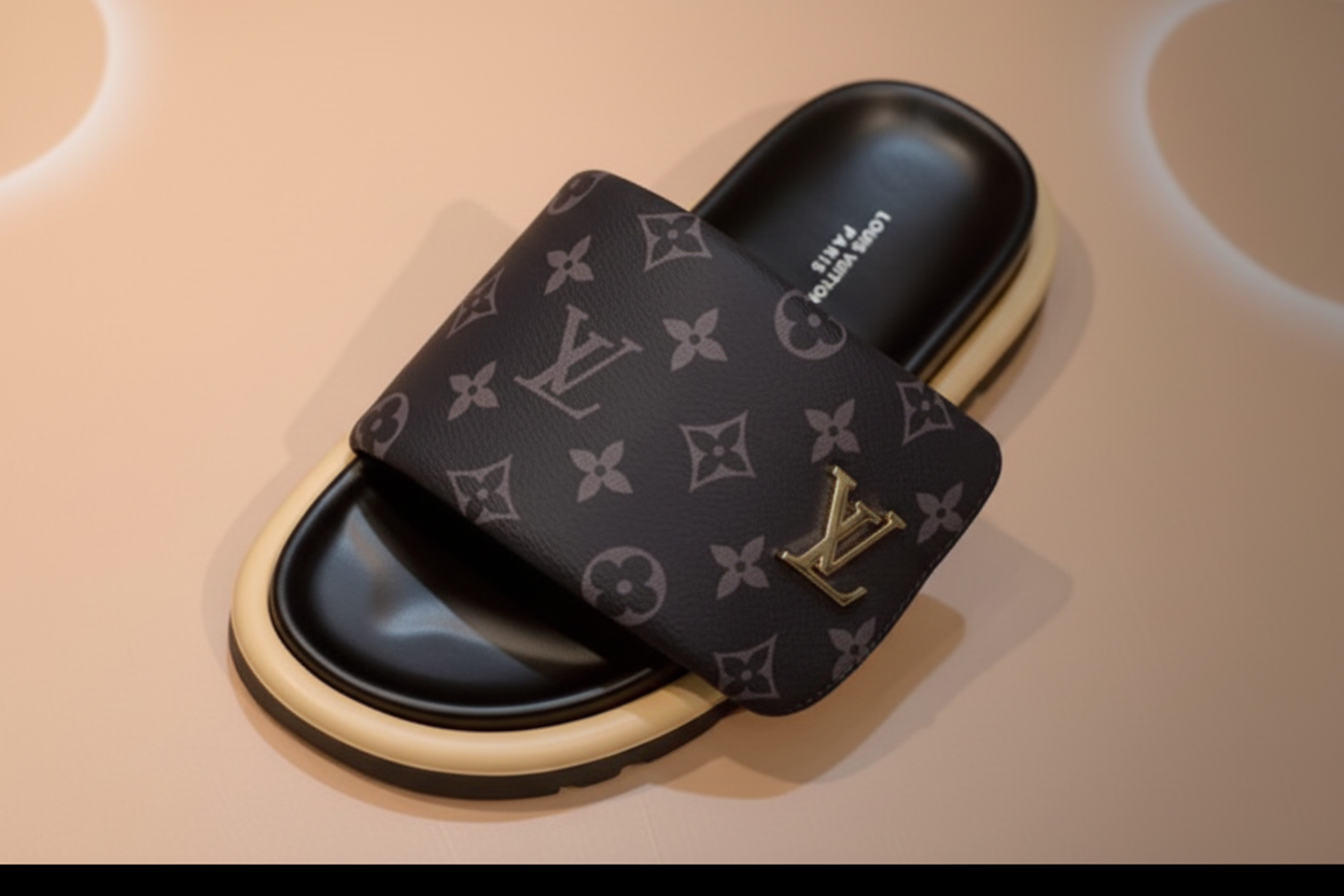 Louis Vuitton Pool Pillow Flat Comfort Mule Slides (ASK ON CHAT GENDER PREFERENCE AND SIZE)