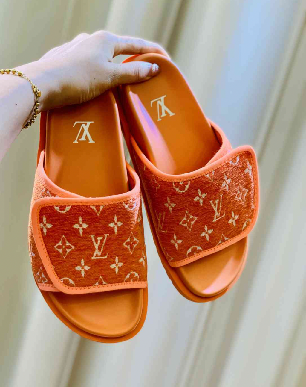 LOUIS VUITTON MULE SLIDES (ASK ON CHAT GENDER PREFERENCE AND SIZE)