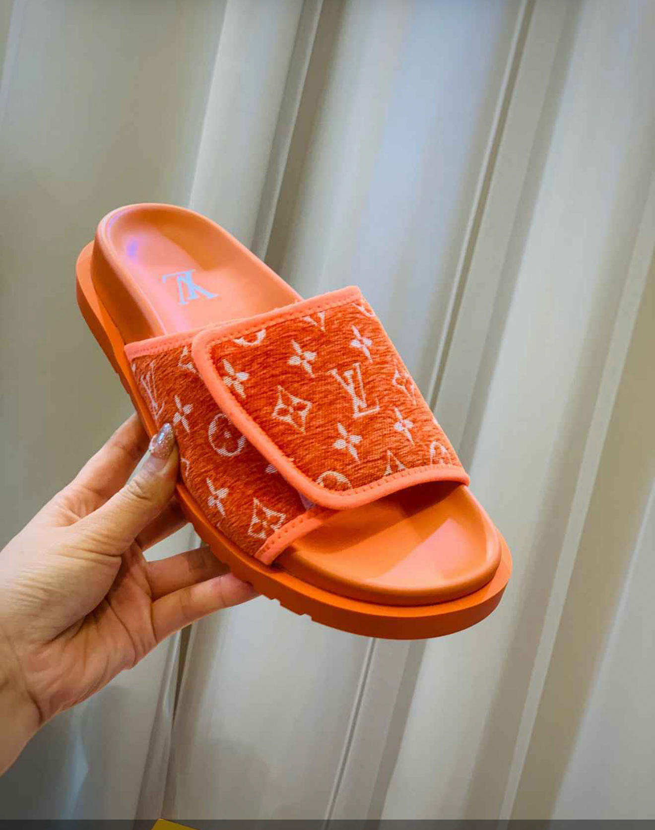 LOUIS VUITTON MULE SLIDES (ASK ON CHAT GENDER PREFERENCE AND SIZE)