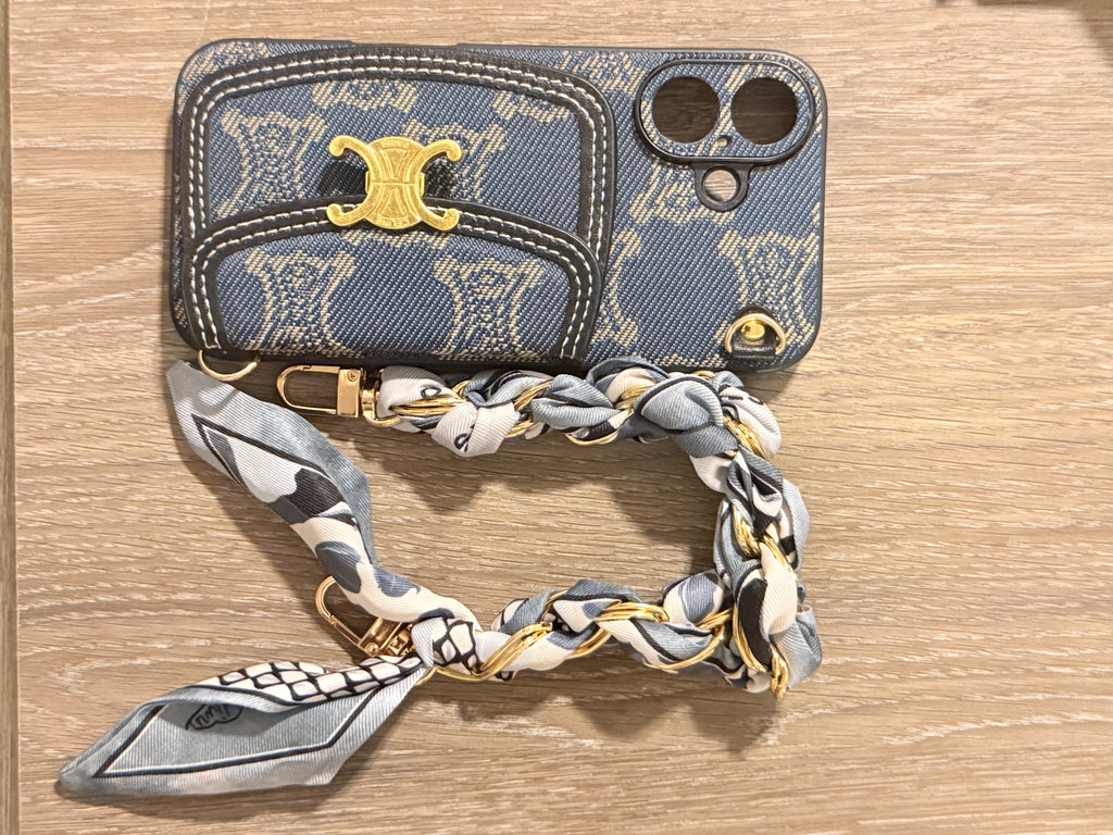 CELINE DIONE IPHONE CASE WITH STRAP FITS IPHONE 16