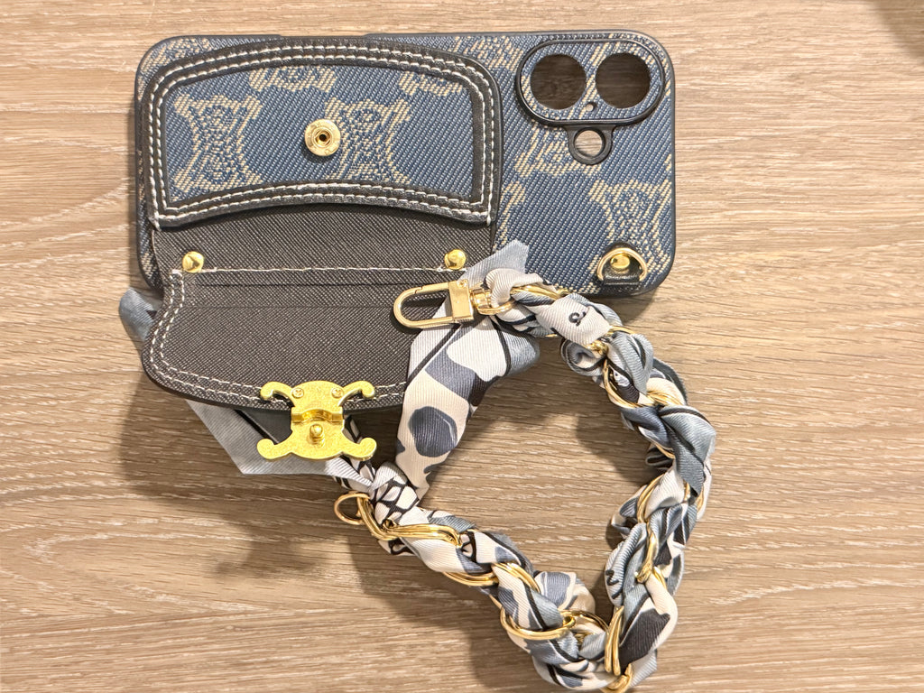 CELINE DIONE IPHONE CASE WITH STRAP FITS IPHONE 16