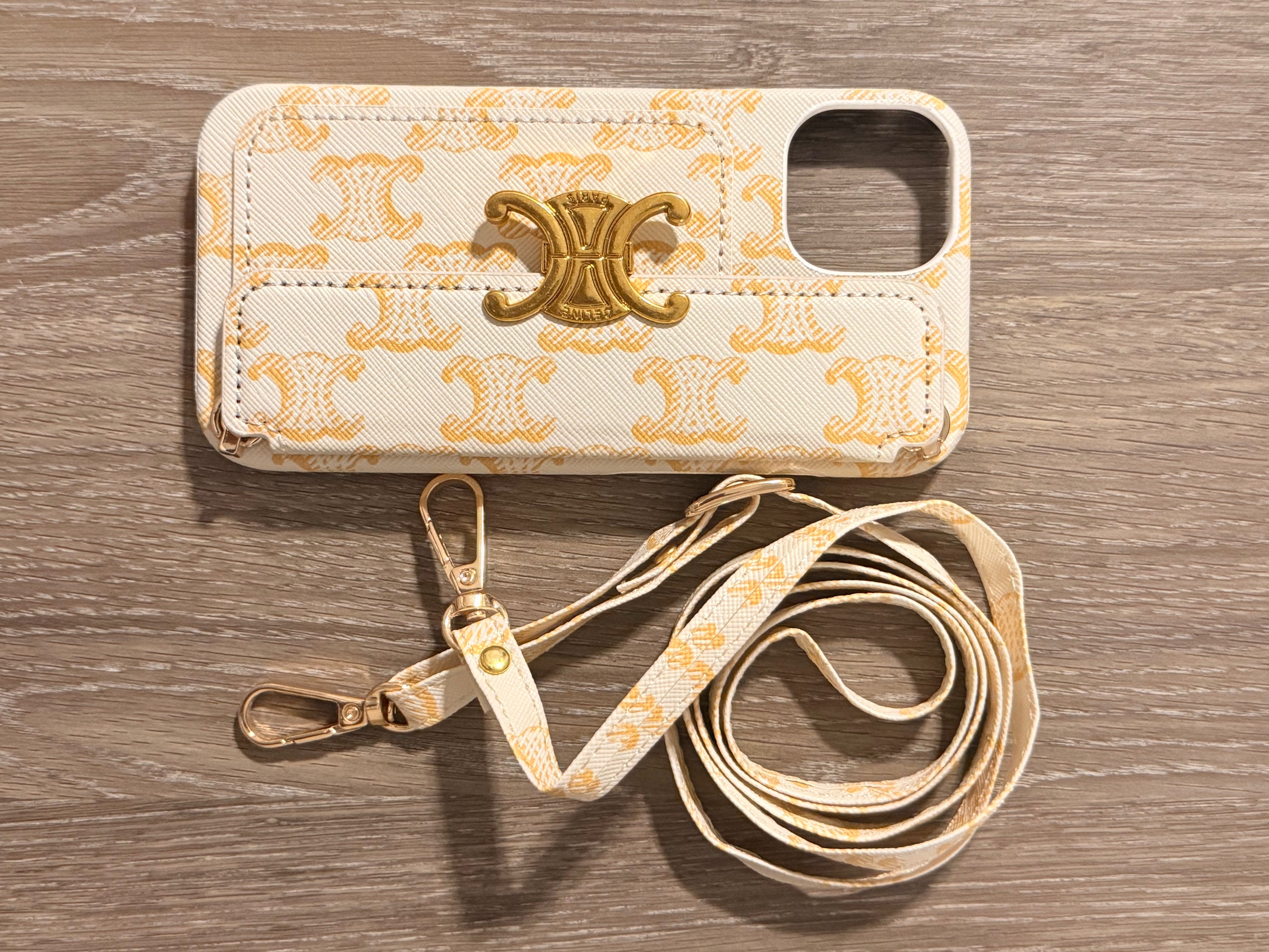 CELINE DIONE IPHONE CASE WITH STRAP FITS IPHONE 13-15
