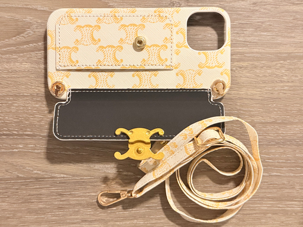 CELINE DIONE IPHONE CASE WITH STRAP FITS IPHONE 13-15