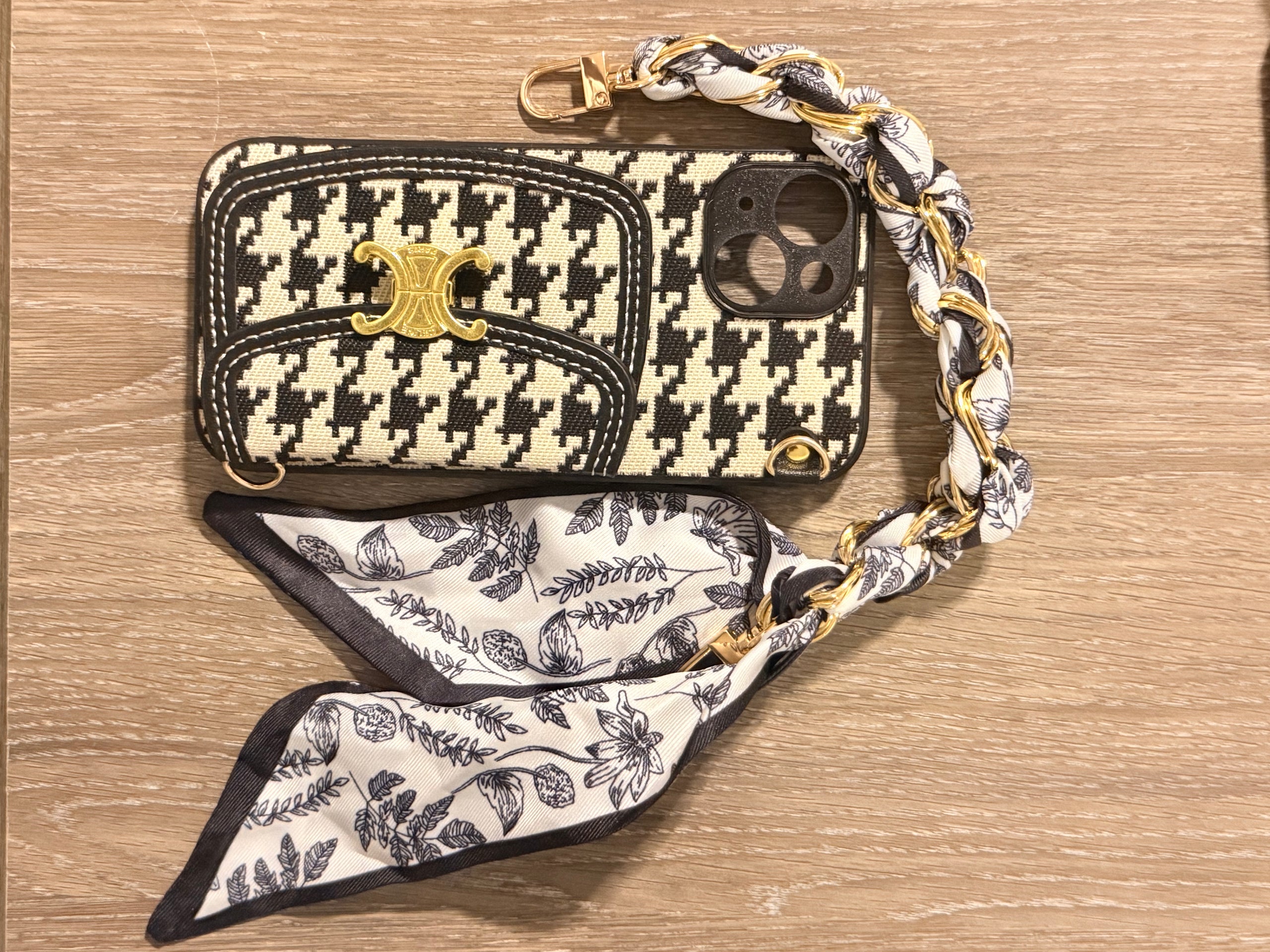 CELINE DIONE IPHONE CASE WITH STRAP FITS IPHONE 15