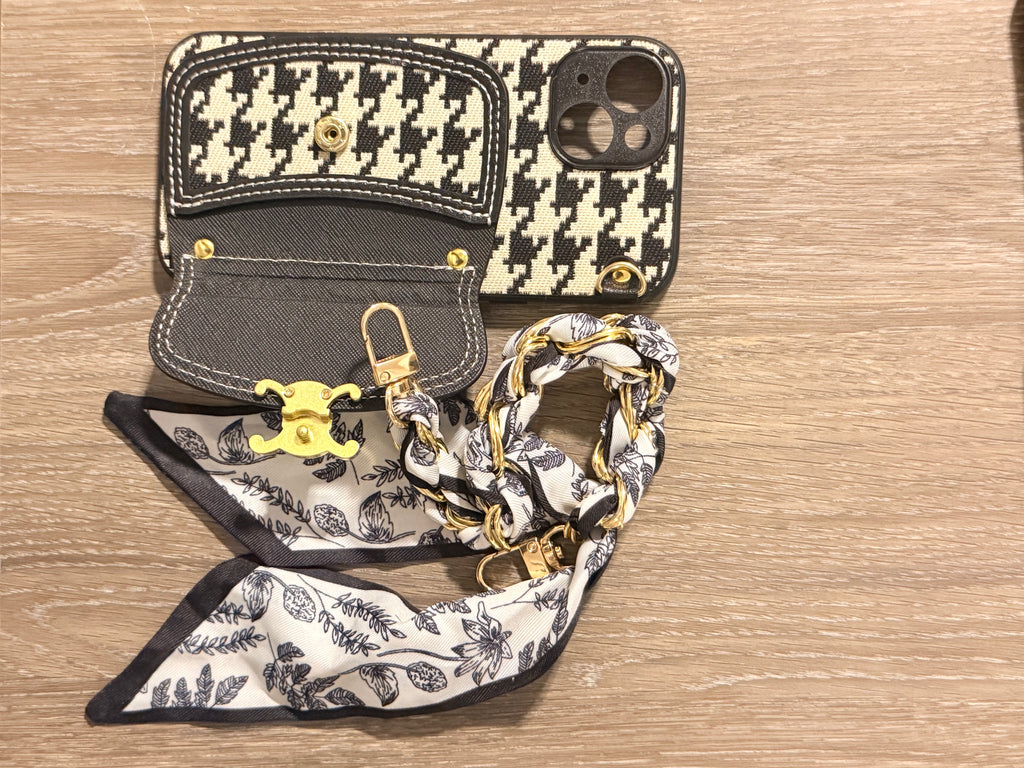 CELINE DIONE IPHONE CASE WITH STRAP FITS IPHONE 15