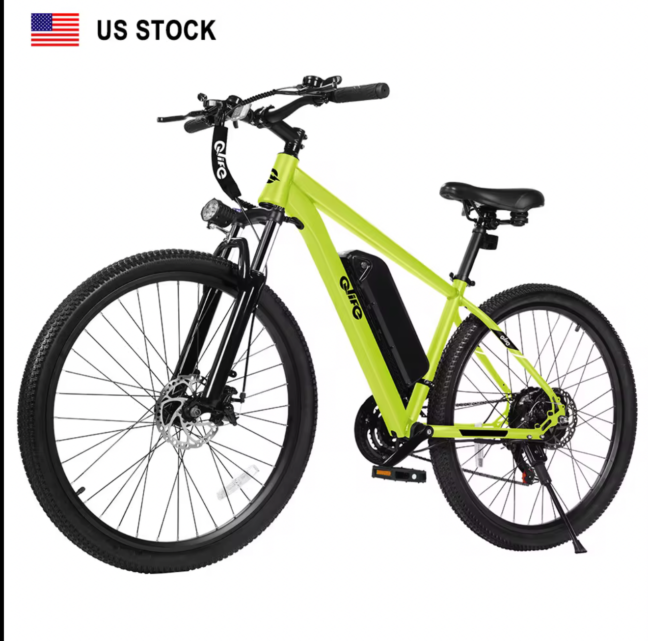 Qlife racer 26inch Mountain E-Bike 350w up to 23mph 40 miles range 48v/7.8ah battery tire width 26*2.1 48lbs lower price and very convenient E-Bike for quality and affordability!