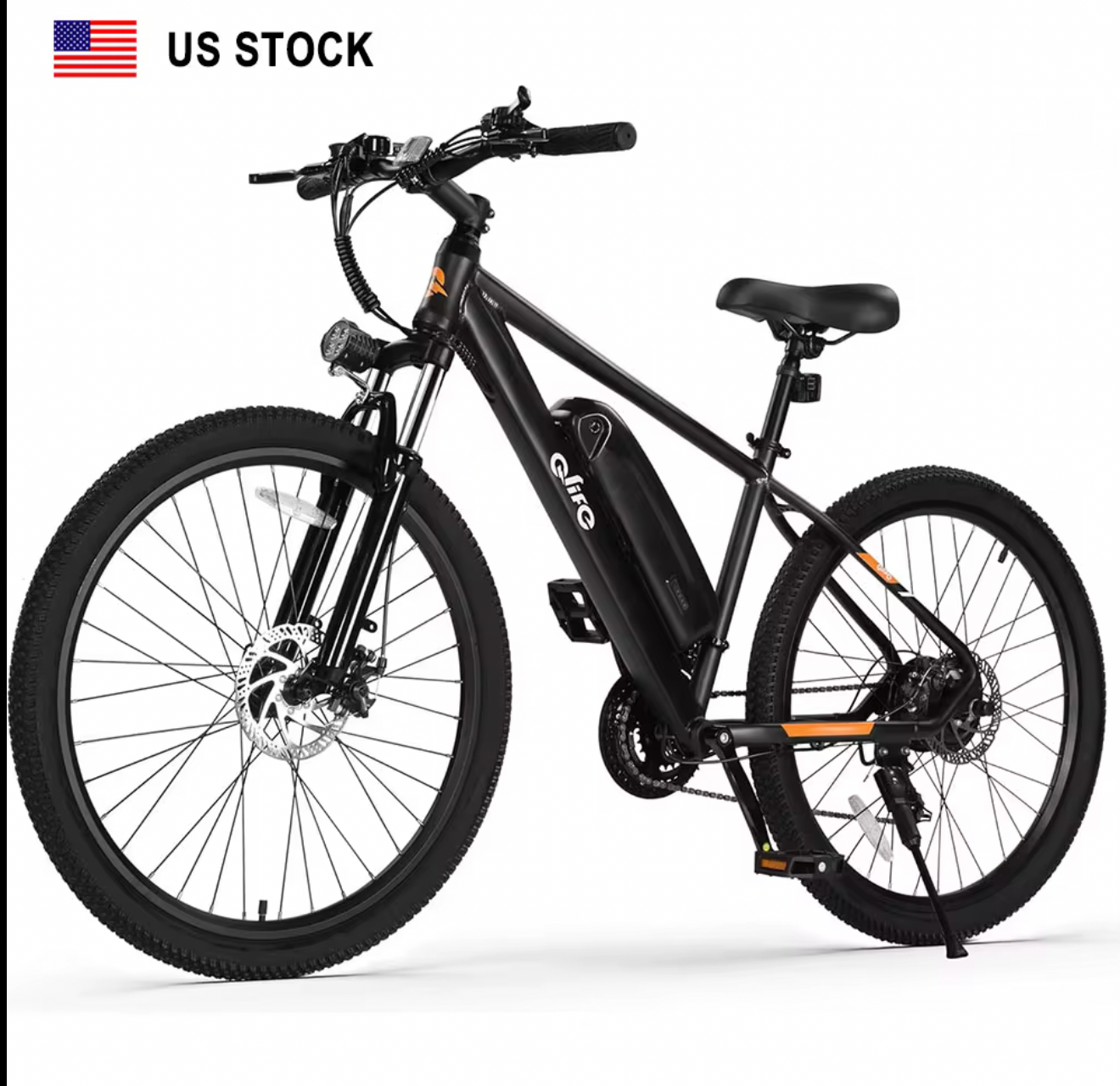 Qlife racer 26inch Mountain E-Bike 350w up to 23mph 40 miles range 48v/7.8ah battery tire width 26*2.1 48lbs lower price and very convenient E-Bike for quality and affordability!